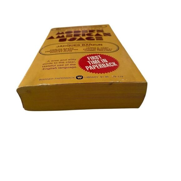 Modern American Usage Paperback Book 1974 English Language - Picture 9 of 15